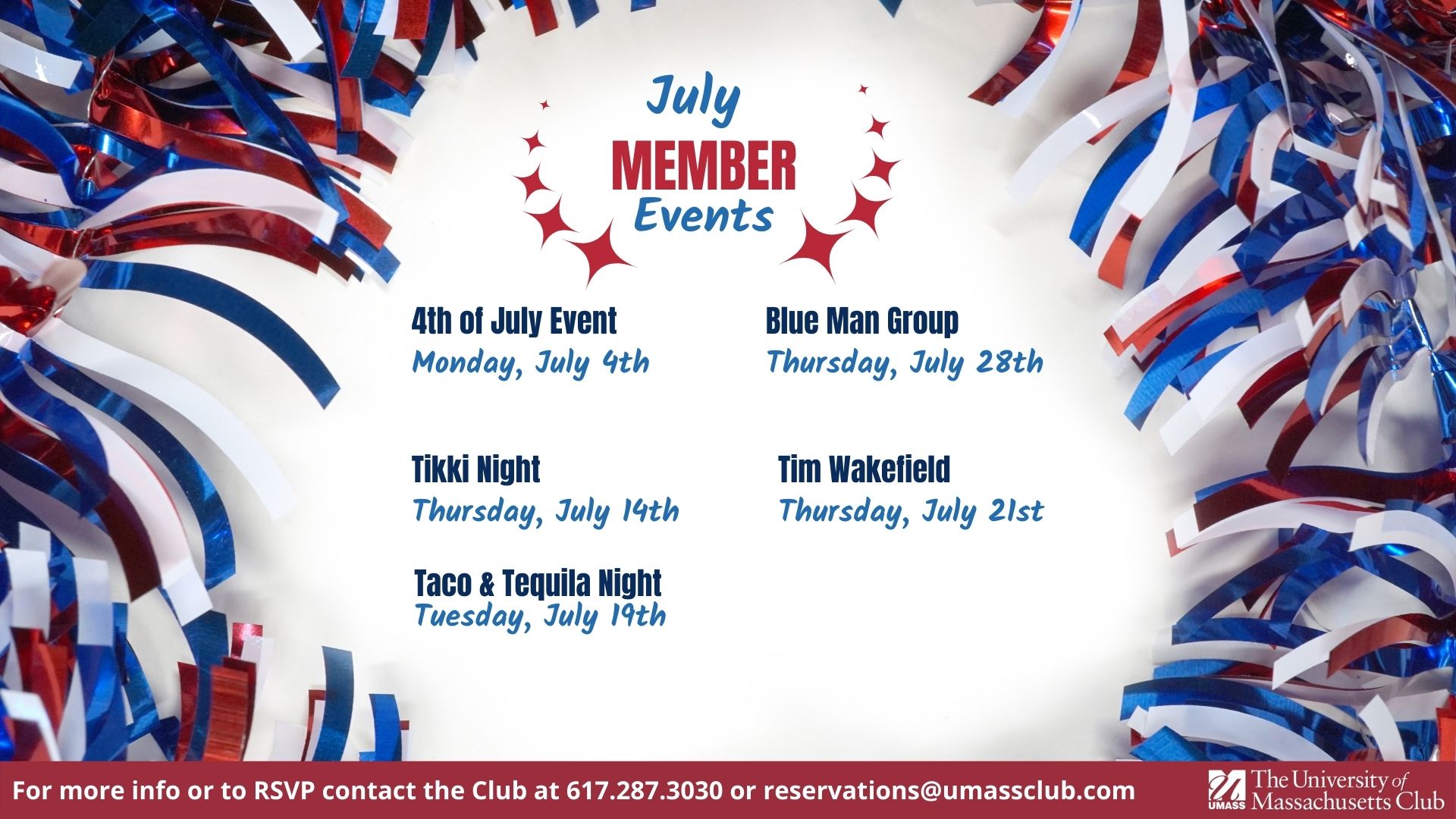 July Events 2022